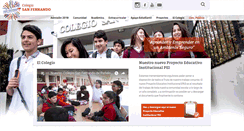 Desktop Screenshot of colegiosanfernando.cl